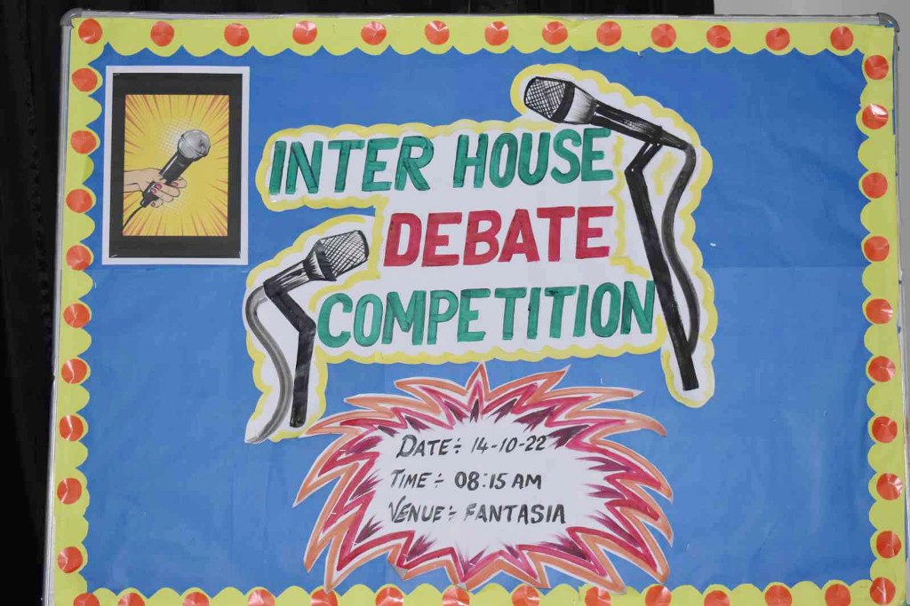 Inter House Debate Competition