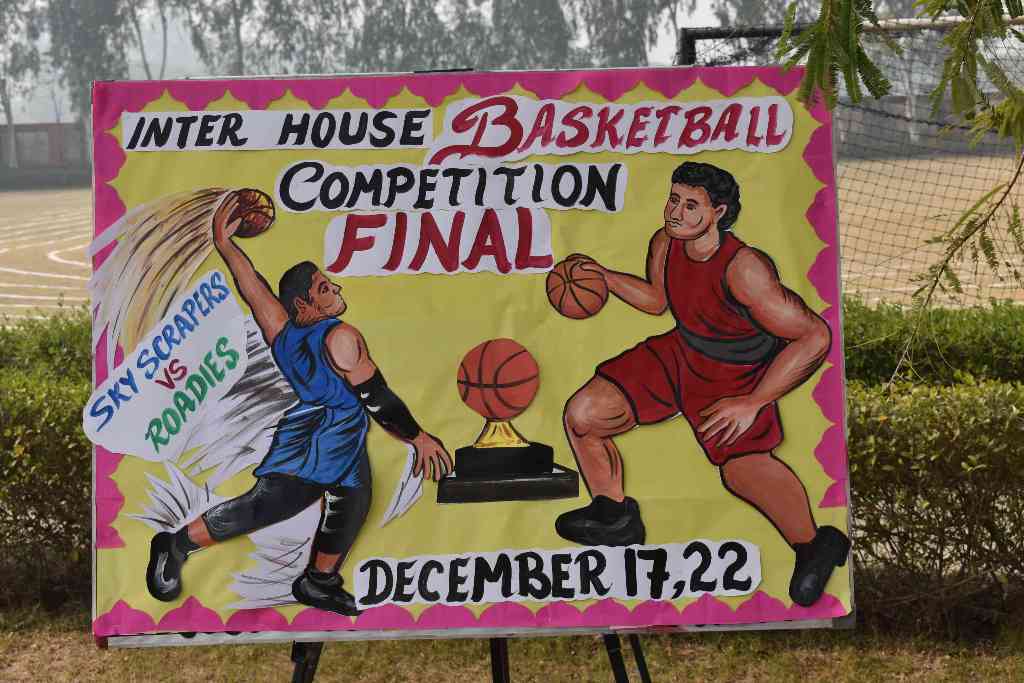 Inter House Basketball Competition