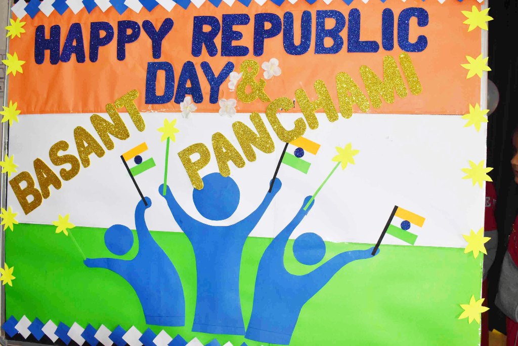 Basant Panchami and Republic Day celebrations| Class III