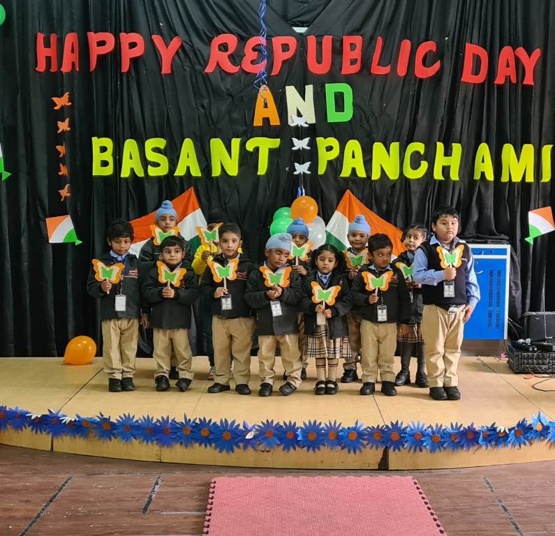 Republic Day and Basant Panchami Celebrations | Kindergarten