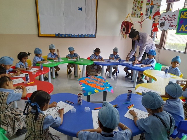 Kindergarten Inter Class Competitions