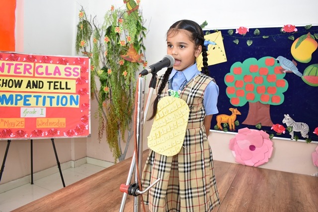 Show & Tell and Poem Recitation Competitions