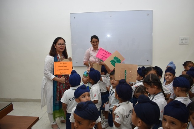 No Plastic Bag Activity & Relly in School Campus