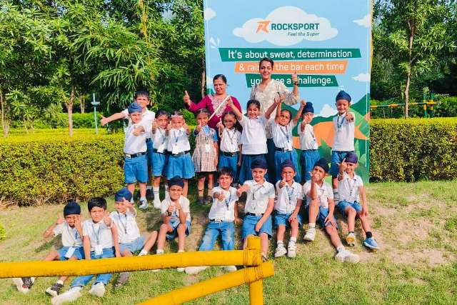 Rock Sport Trip of Kindergarten Students